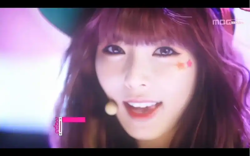 金泫雅《ice cream》20121027音乐中心