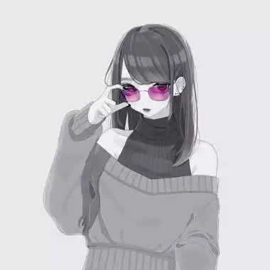 冰冷高傲女卡通头像 卡通头像图片大全 -【爱个性】