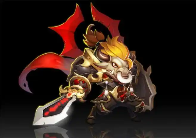 发表了博文《练习》画了一个牛头,很少画这种类型的角色o练习