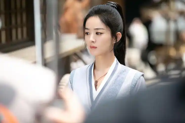 原创赵丽颖功夫到底怎么样?为何对武侠剧情有独钟