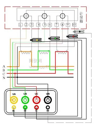 常见接线方式如下图
