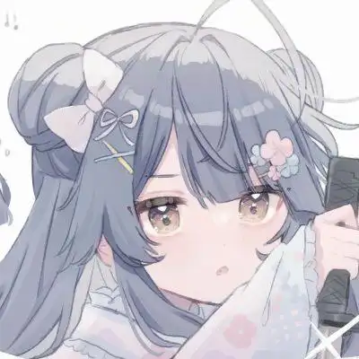 可爱漫画风格小清新女生头像图片