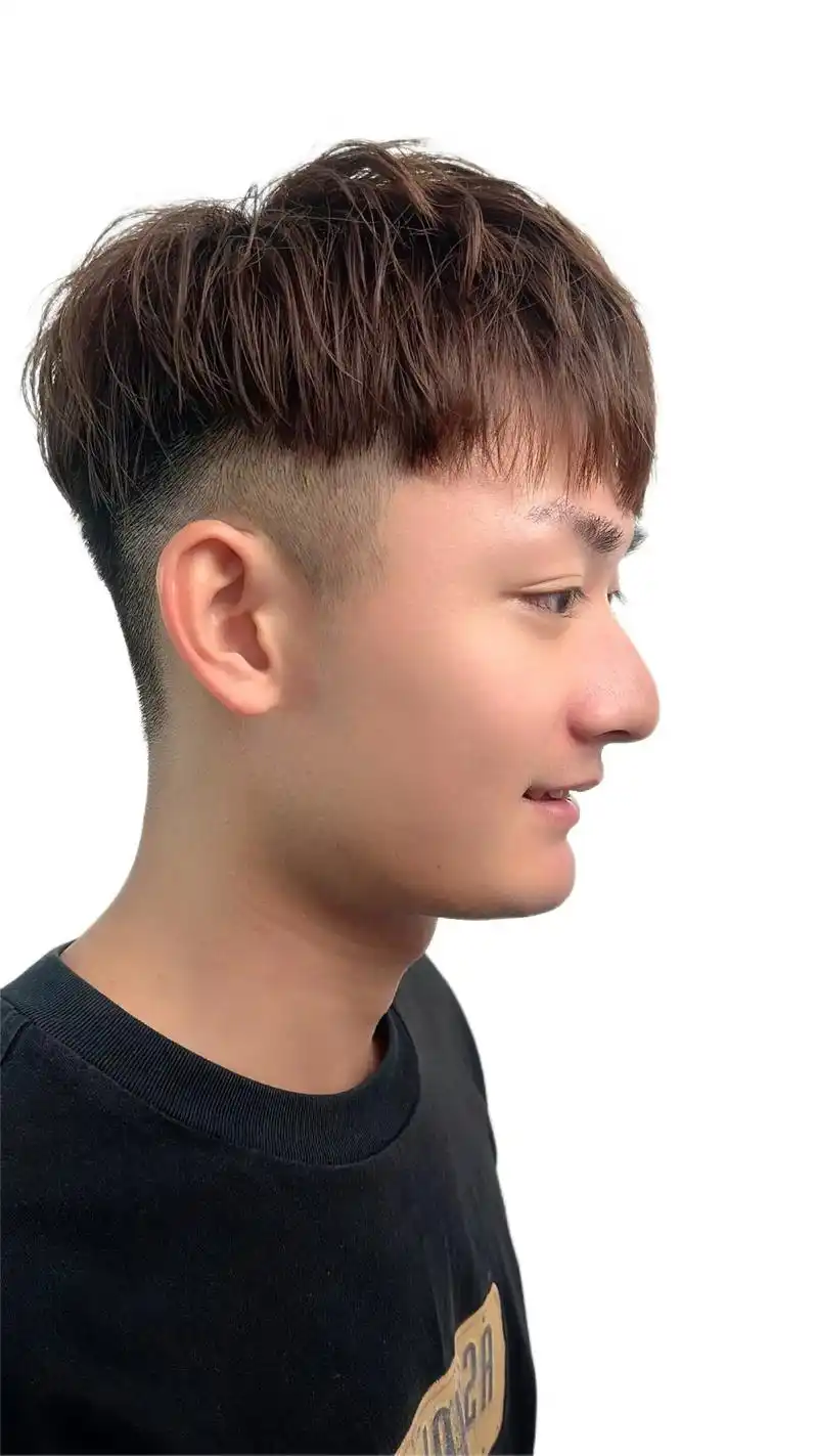 男生必剪发型推荐韩式碎盖