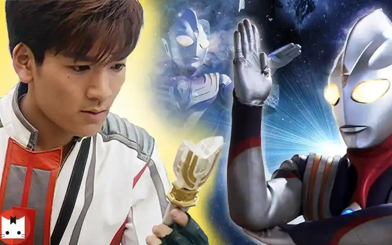 大古第一次变身迪迦!是男人就变成光!