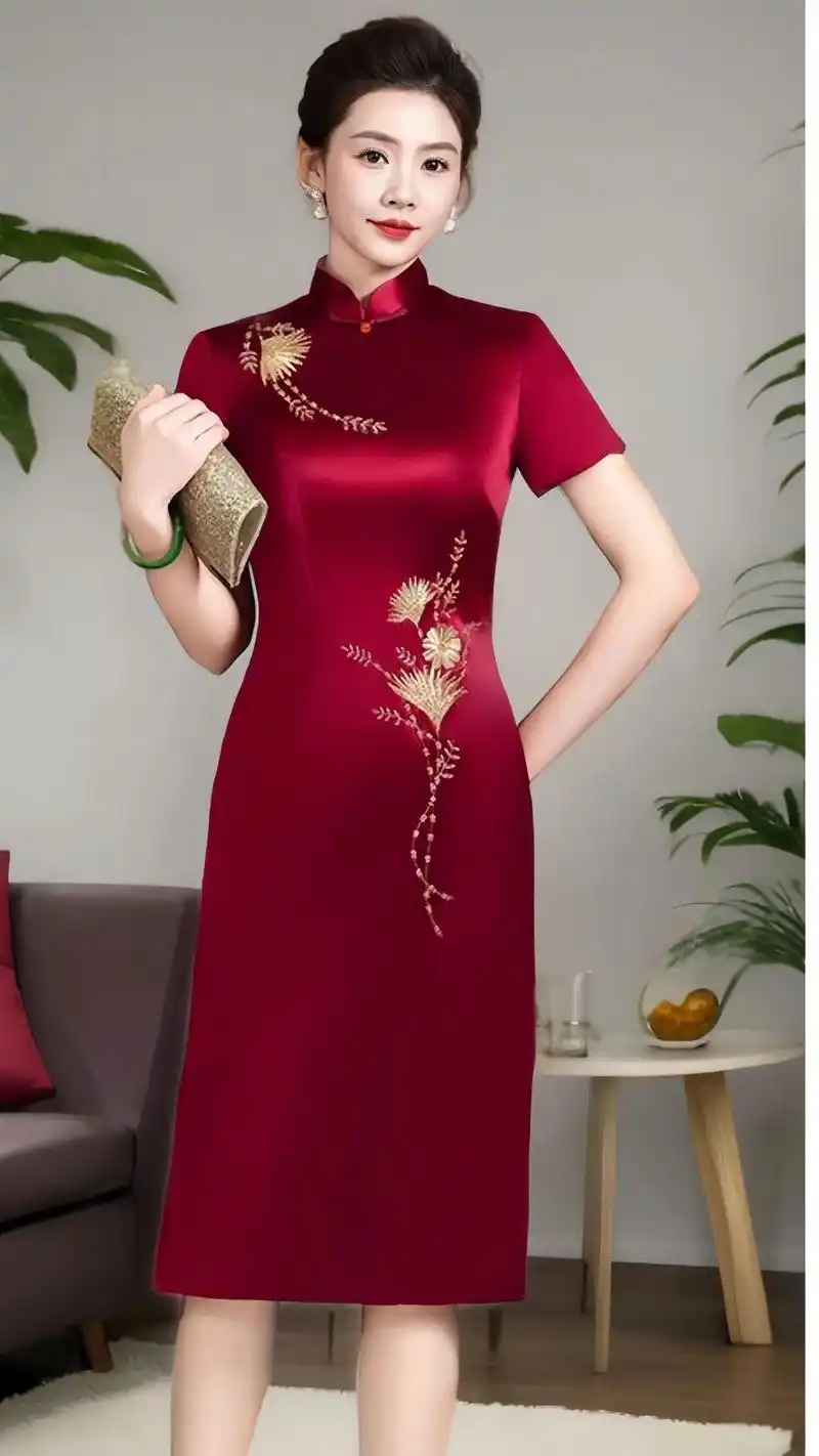 2024气质中式旗袍!今年真的很流行