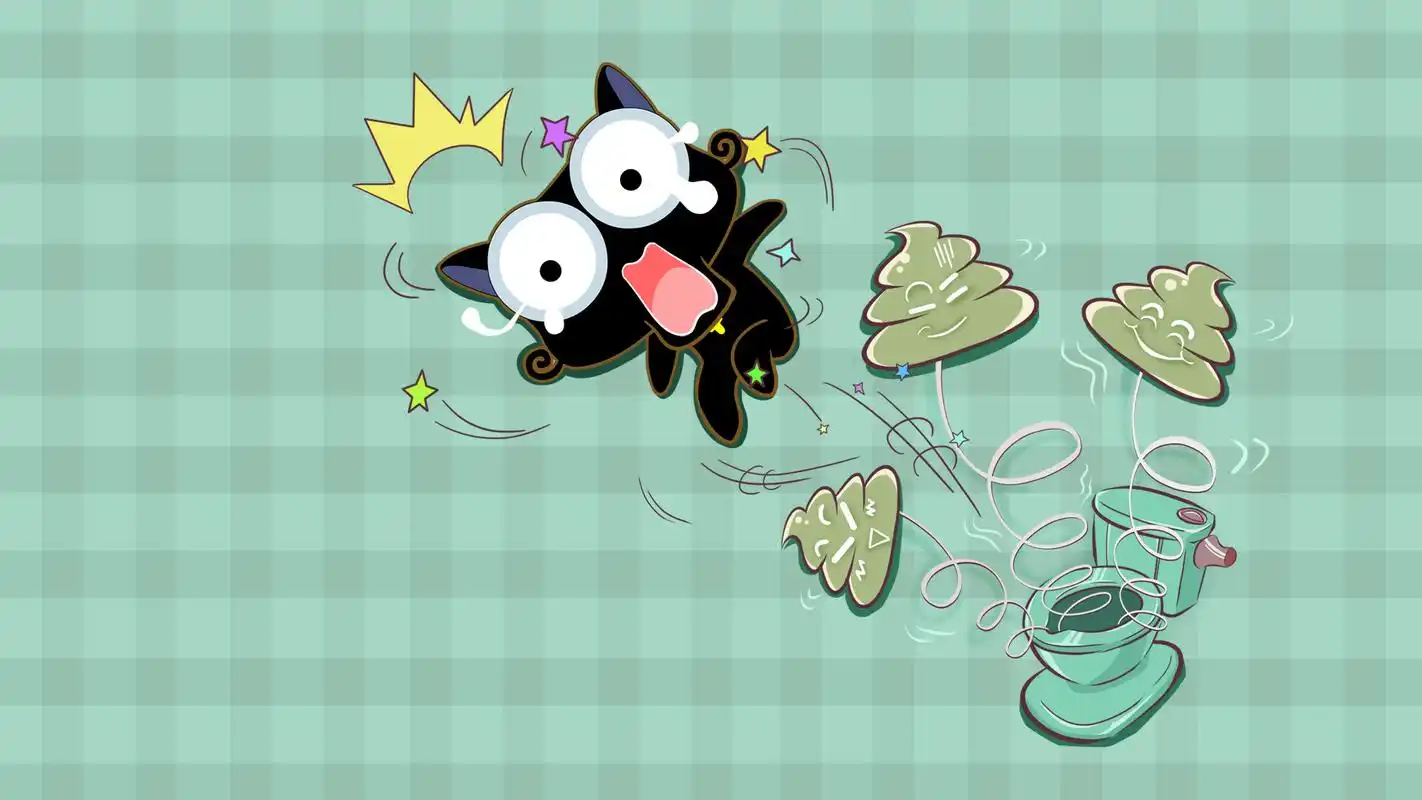 up喵猫咪可爱卡通图片桌面壁纸高清大图预览1920x1080_卡通动漫下载