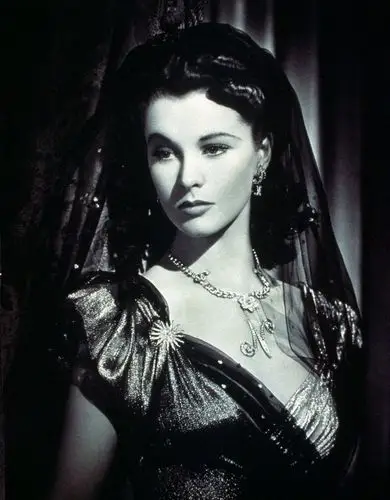 演员——"乱世佳人"费雯丽(3) 演员,黑白,英国,老照片,摄影