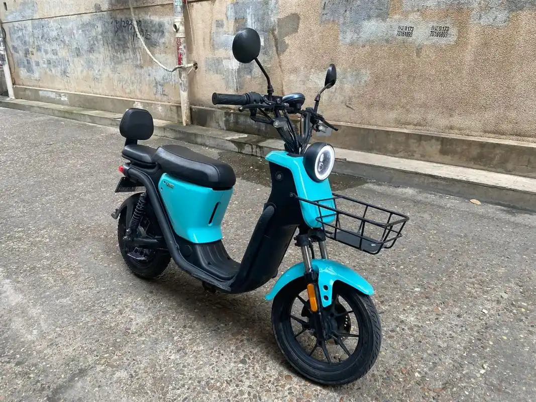 小牛u1电动车 48v锂电池.可提出来充满.满电续航30多公里.已上绿牌.