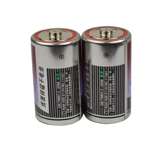 555大号电池 1号铁皮干电池 锌锰干电池 05020057