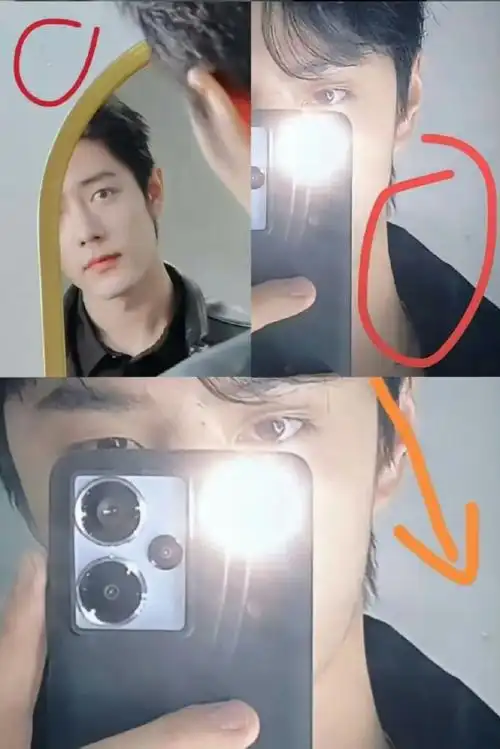 网友投稿:疑似肖战王一博共用摄影棚,还用的同一个镜子拍照?