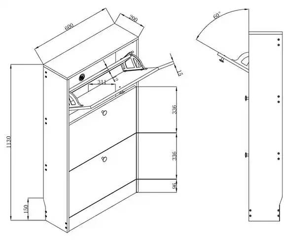 简约现代大容量鞋柜翻斗储物玄关柜欧式鞋柜鞋架门厅柜鞋柜