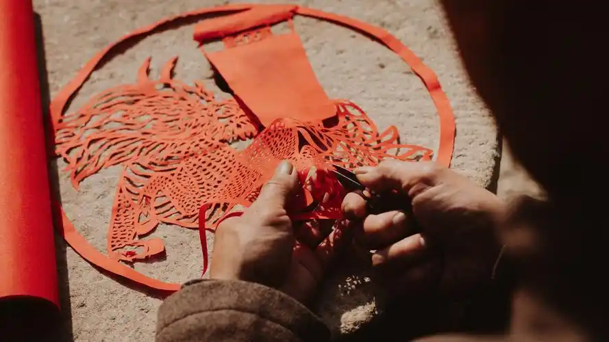 春节传统手艺剪纸 - 蔺丸子 - 图虫