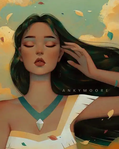 80后设计师吐槽 的想法: 画师 ankymoore 的一组人物插画 | 分享画师