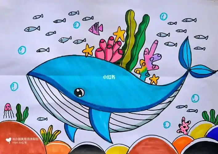 画画的日常  #手绘  #画画打卡  #零基础学画画  #儿童画  #创意