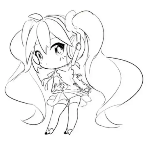 软萌q版绘制思路讲解原画人二次元插画教程冷蝉