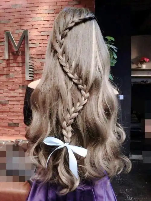 【背影专辑】待我长发及腰 女神发型 背影杀手 挑染 波浪卷 水波纹