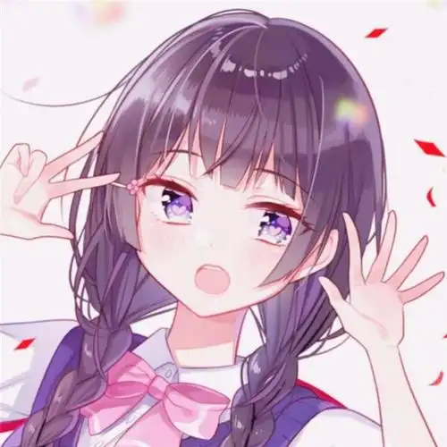 甜美可爱二次元女生无水印动漫头像图片