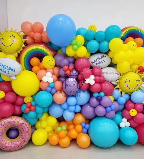 生日气球布置  #气球  #气球布置  #气球派对  #气球教程  #气球造型