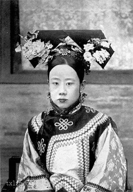 清朝格格照片 晚清真实的格格老照片