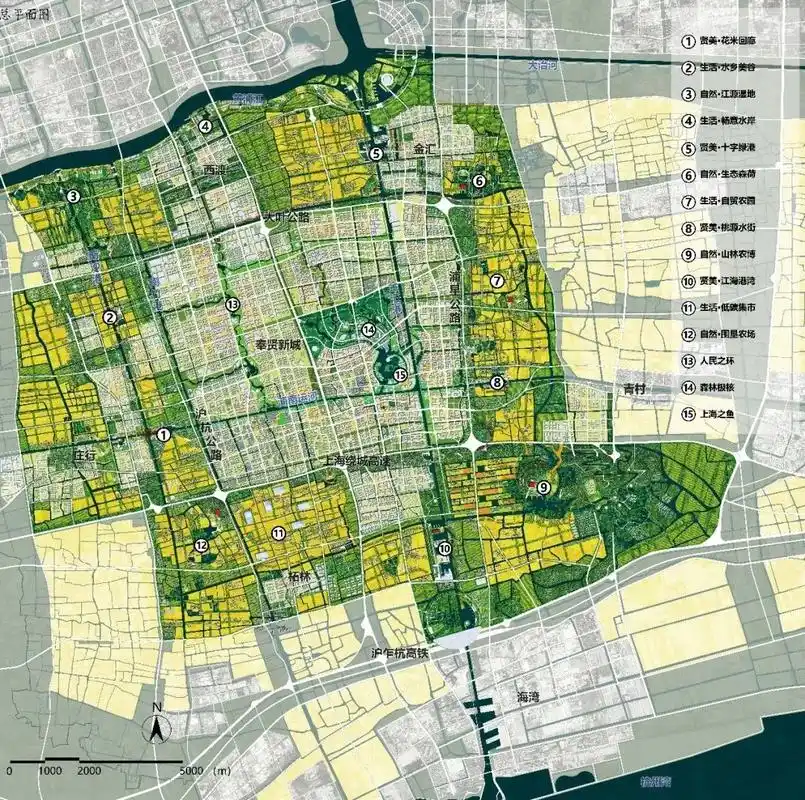 新城最受百姓喜爱的奉贤新城绿环概念规划方案评选