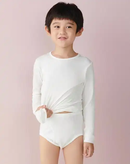 aimer kids爱慕儿童我爱summer男童男孩四季中腰三角内裤蓝色白色两件