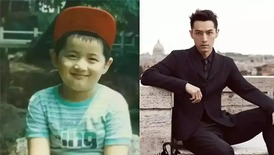 超火的男艺人童年对比照,最后一位基本没变化!