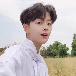 假发男短发中分刘海韩版帅气短直发逼真蓬松学生头少年感全头套式