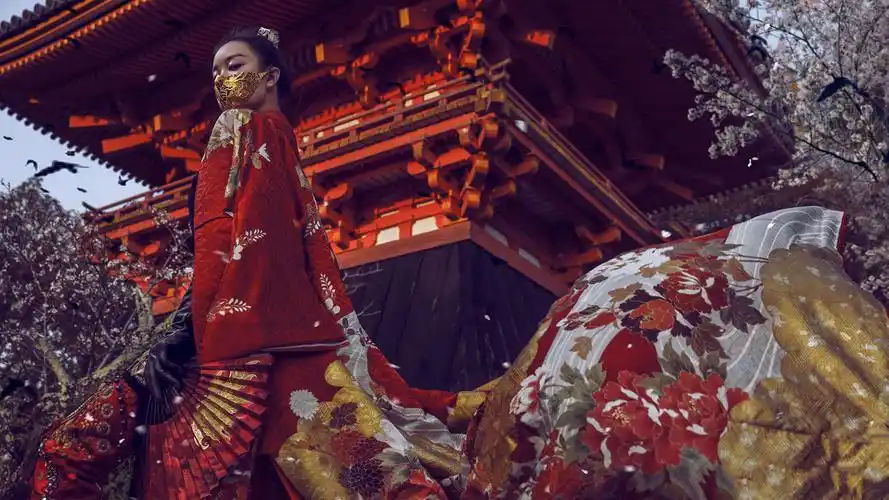 倪妮冷艳武侠风高清桌面壁纸