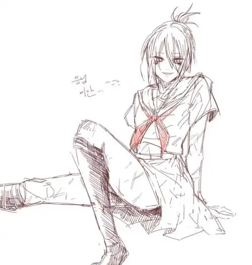 一拳超人 一击男 音速的索尼克 女装 娘化 转载自p站 勿侵删 画师グセ