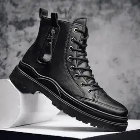 骑行黑色皮靴品牌dunk得物男鞋官方正品旗艦店nile官网联名耐尅02