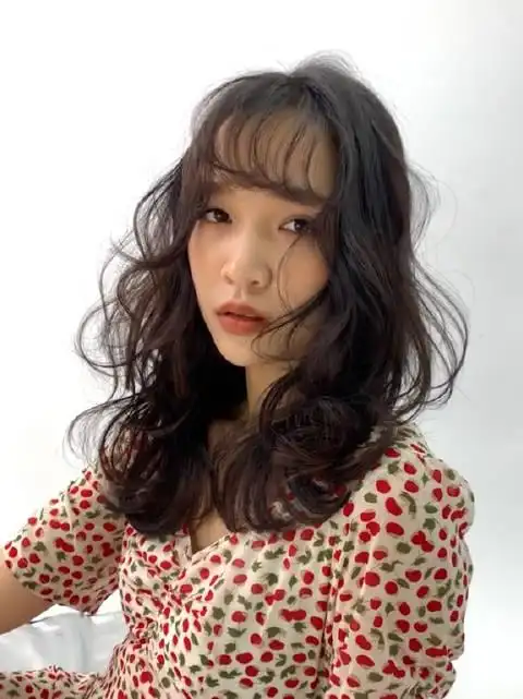 香港气垫烫 香港做头发 香港烫发 韩系发型 香港女士发型设计 中长发