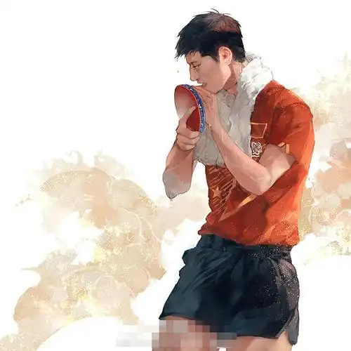 网友手绘张继科 霸气"藏獒"获粉丝表白