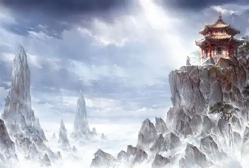 古风梦幻动漫背景霸气日系动漫女生背景温馨二次元动漫背景修仙小说