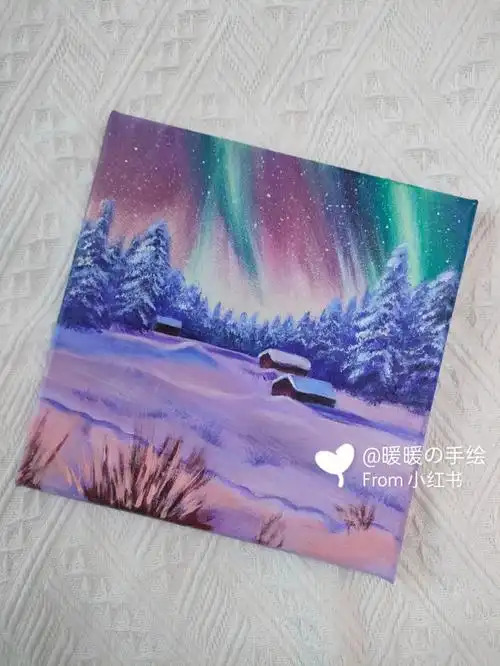 画一幅超漂亮超简单的一幅画附步骤图