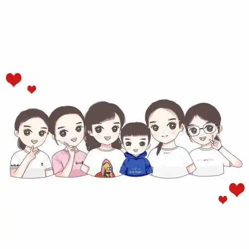 全家福头像,家有儿女,幸福之家微信头像