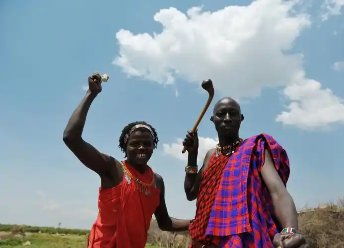 肯尼亚的土著-马赛人