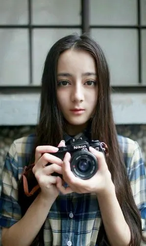 迪丽热巴 早期杂志拍摄图