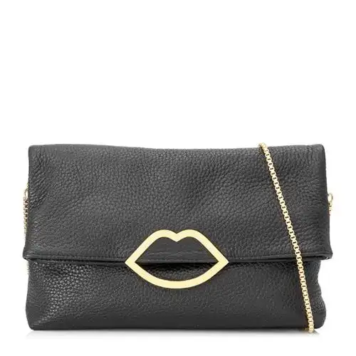 lulu guinness/露露 姬妮斯女士皮革链条时尚百搭单肩斜挎包 50156412