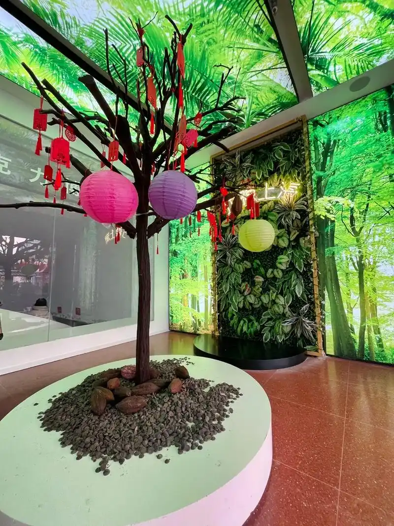 巧克力博物馆有意想不到的风景