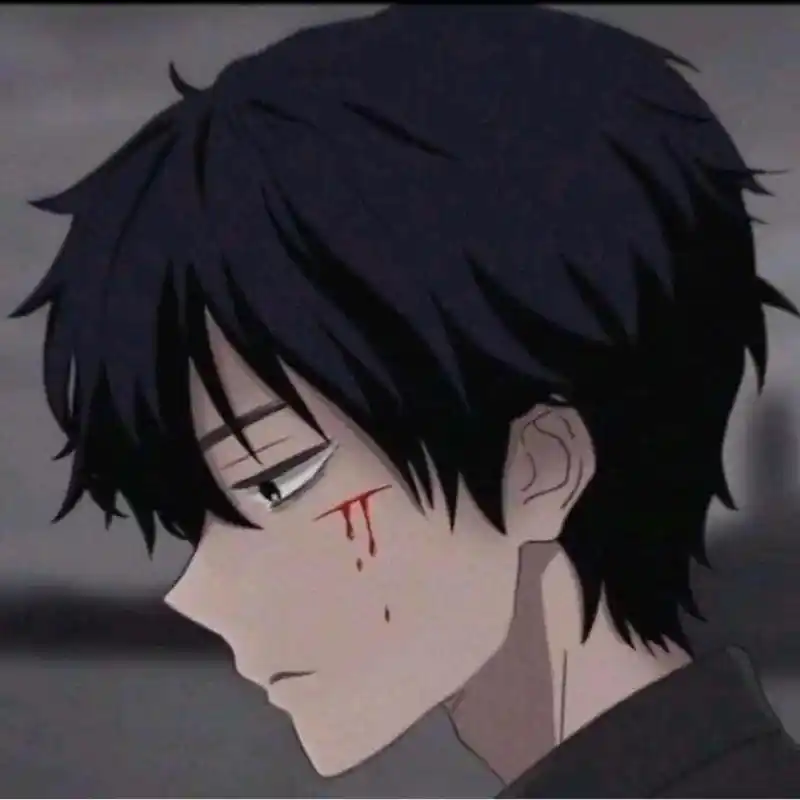 失恋专用动漫版男生头像,感谢你曾经来过