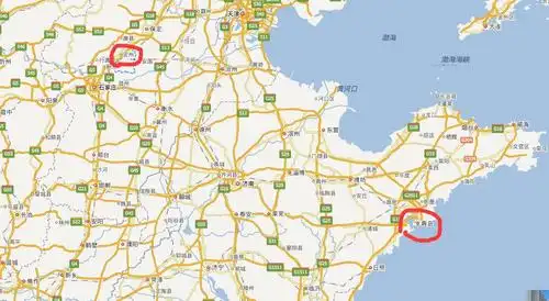 山东青岛位于河北省定州市那个方位