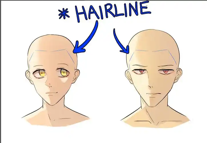人物线稿头发怎么画教你人物头发的简单画法教程