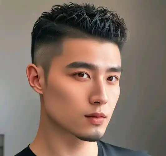 最适合中国男士的发型,非两侧铲短莫属,百变时尚真有型_头发_风格_让