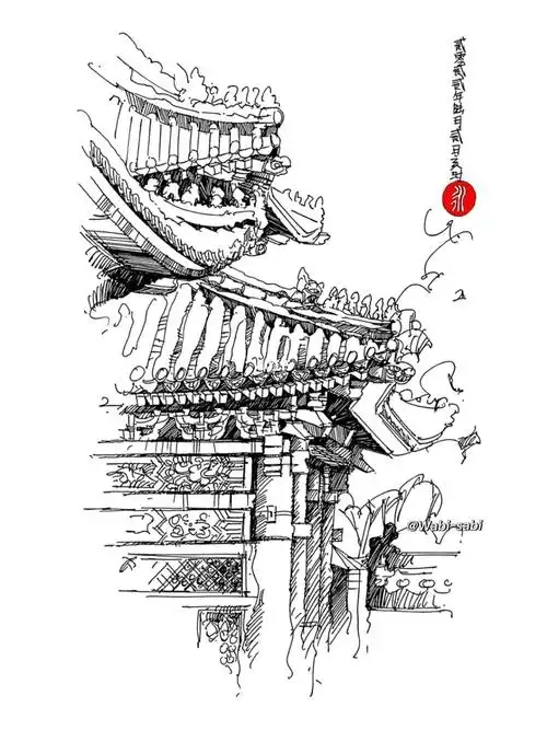 故宫手绘第38篇