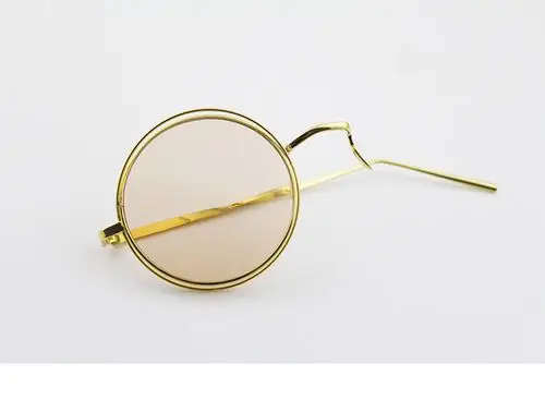 新品&直营精选gmcos单片眼镜顾昀单边框半截怪盗基德二次元墨镜复古