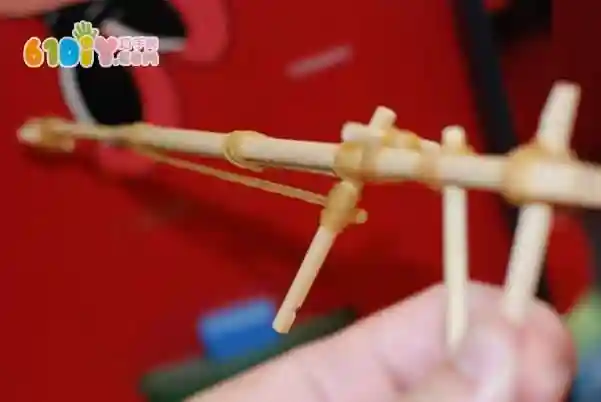一次性筷子手工制作玩具枪