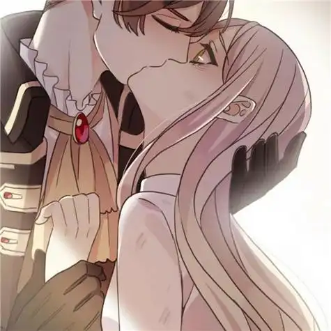 2021年情侣头像动漫接吻一个人一张