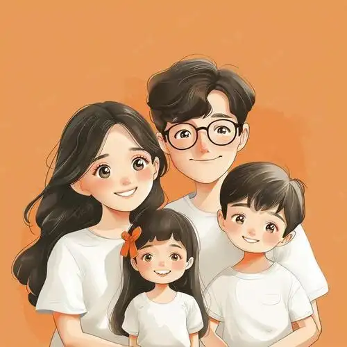 亲子头像|全家福头像