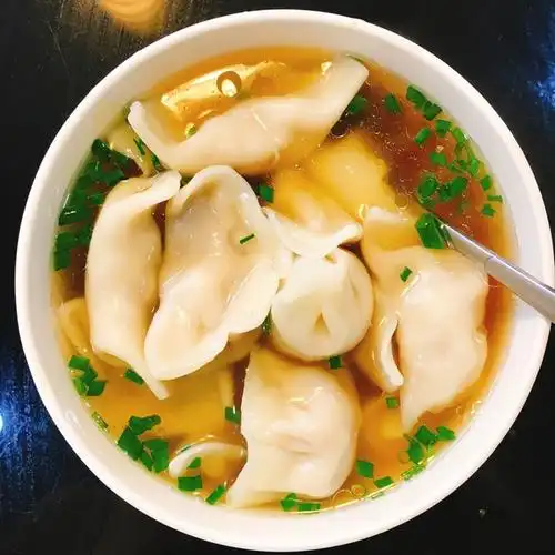 做的白菜鲜肉水饺