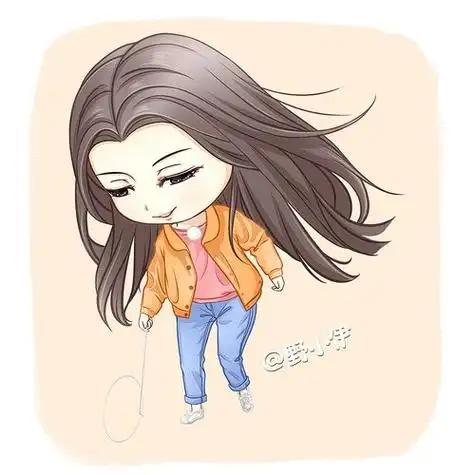 关晓彤q版简笔画视频